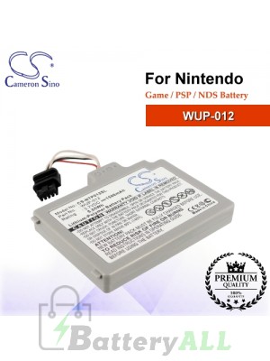 CS-NTP012SL For Nintendo Game PSP NDS Battery Model WUP-012