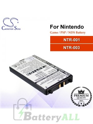 CS-NTR003SL For Nintendo Game PSP NDS Battery Model NTR-001 / NTR-003