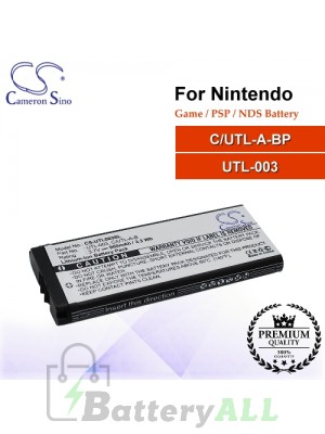 CS-UTL003SL For Nintendo Game PSP NDS Battery Model C/UTL-A-BP / UTL-003