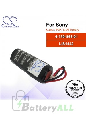 CS-SP116SL For Sony Game PSP NDS Battery Model 4-180-962-01 / LIS1442