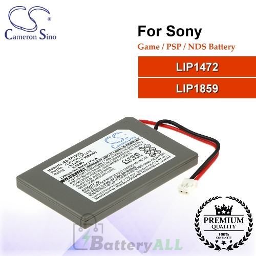 CS-SP130SL For Sony Game PSP NDS Battery Model LIP1472 / LIP1859