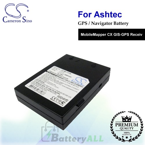 CS-ME1141SL For Ashtech GPS Battery Fit Model MobileMapper CX GIS-GPS Receiv