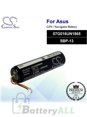 CS-AUR600SL For Asus GPS Battery Model 07G016UN1865 / SBP-13