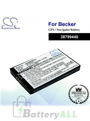 CS-BKP001SL For Becker GPS Battery Model 38799440