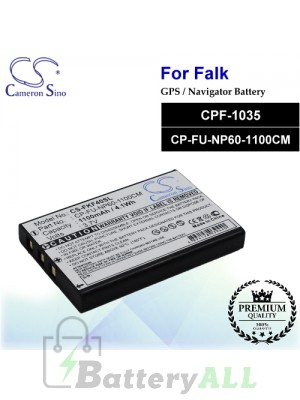 CS-FKF40SL For Falk GPS Battery Model CPF-1035 / CP-FU-NP60-1100CM
