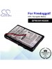 CS-ME500SL For FireDogGolf GPS Battery Model GP50301HG026