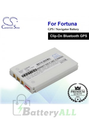 CS-NKB2ML For Fortuna GPS Battery Fit Model Clip-On Bluetooth GPS