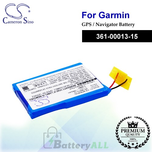 CS-GFN201SL For Garmin GPS Battery Model 361-00013-15