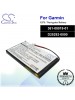 CS-GM3SL For Garmin GPS Battery Model 361-00019-01 / D25292-0000