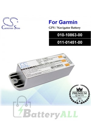 CS-GM4SL For Garmin GPS Battery Model 010-10863-00 / 011-01451-00