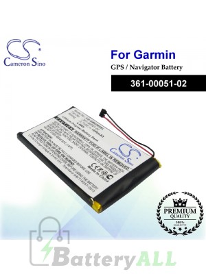 CS-GMD560SL For Garmin GPS Battery Model 361-00051-02