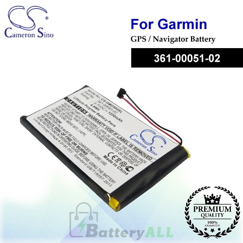 CS-GMD560SL For Garmin GPS Battery Model 361-00051-02