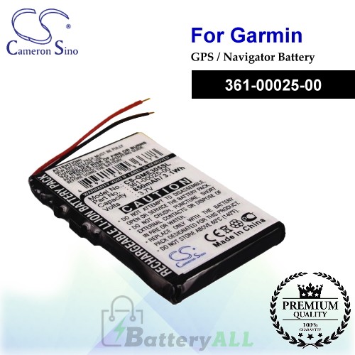 CS-GME305SL For Garmin GPS Battery Model 361-00025-00