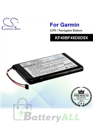 CS-GMG60SL For Garmin GPS Battery Model KF40BF45D0D9X