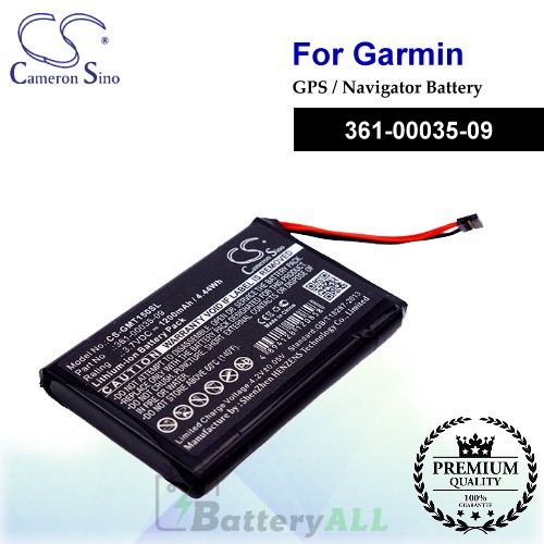 CS-GMT150SL For Garmin GPS Battery Model 361-00035-09
