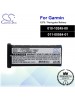 CS-GVF720SL For Garmin GPS Battery Model 010-10245-00 / 011-00564-01