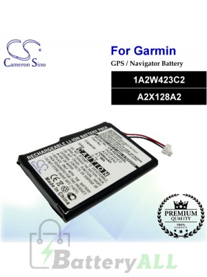 CS-IQ3600SL For Garmin GPS Battery Model 1A2W423C2 / A2X128A2