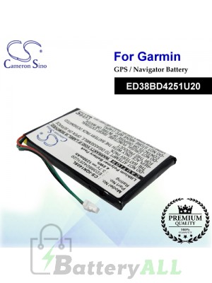 CS-IQN140SL For Garmin GPS Battery Model ED38BD4251U20