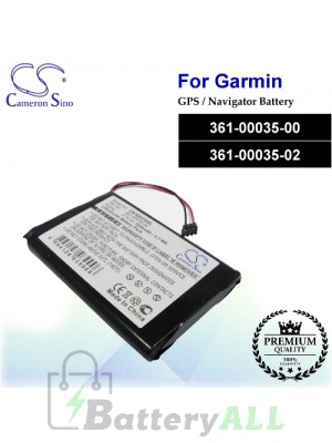 CS-IQN230SL For Garmin GPS Battery Model 361-00035-00 / 361-00035-02