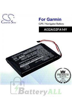 CS-IQN253SL For Garmin GPS Battery Model AI32AI32FA14Y