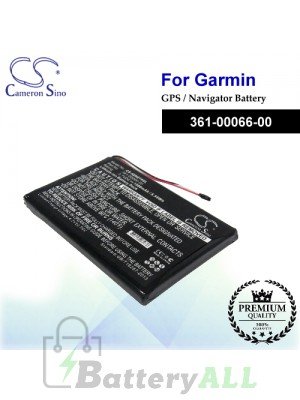 CS-IQN279SL For Garmin GPS Battery Model 361-00066-00