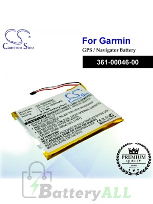 CS-IQN340SL For Garmin GPS Battery Model 361-00046-00
