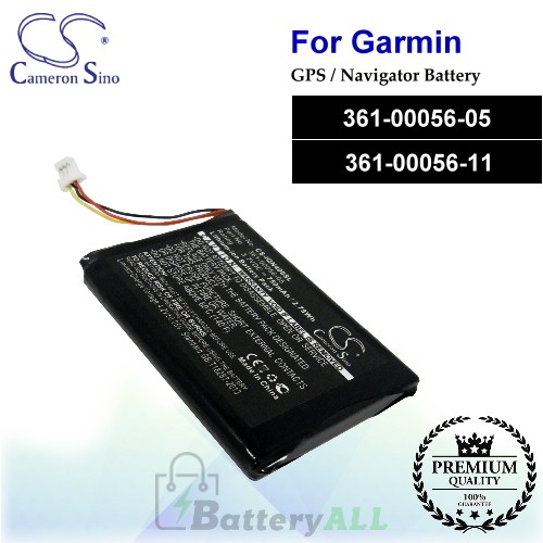 CS-IQN400SL For Garmin GPS Battery Model 361-00056-05 / 361-00056-11
