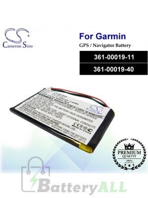 CS-IQN760SL For Garmin GPS Battery Model 361-00019-11 / 361-00019-40