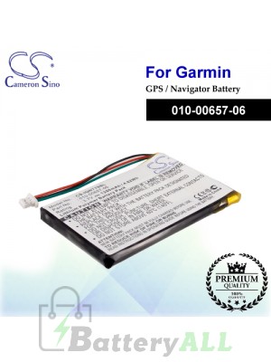 CS-IQN770SL For Garmin GPS Battery Model 010-00657-06