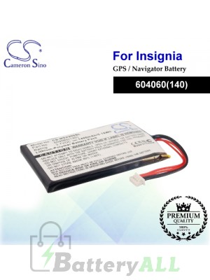 CS-NSV200SL For Insignia GPS Battery Fit Model NS-NCV20