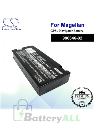 CS-MGP750SL For Magellan GPS Battery Model 980646-02