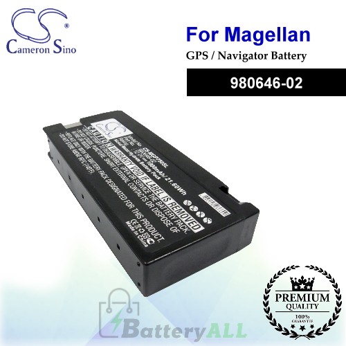 CS-MGP750SL For Magellan GPS Battery Model 980646-02