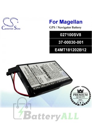 CS-MR2000SL For Magellan GPS Battery Model 027100SV8 / 37-00030-001 / E4MT181202B12