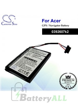 CS-MR4700SL For Magellan GPS Battery Model 0392607k2