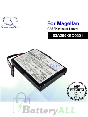 CS-MR5045SL For Magellan GPS Battery Model 03A250XEQ0301