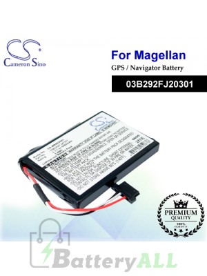 CS-MR9020SL For Magellan GPS Battery Model 03B292FJ20301