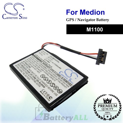 CS-MD420SL For Medion GPS Battery Model M1100