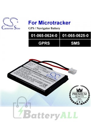 CS-SUP850SL For Microtracker GPS Battery Model 01-065-0624-0 / 01-065-0625-0 / GPRS / SMS