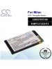 CS-MIO610SL For Mitac GPS Battery Model 338937010109 / E4MT131323H12