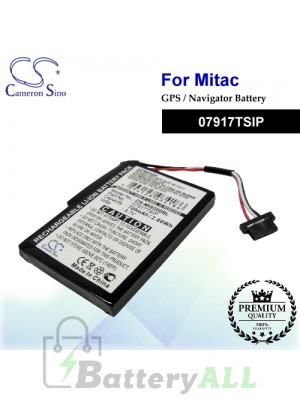 CS-MIS300SL For Mitac GPS Battery Model 07917TSIP