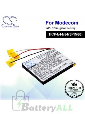 CS-MDX310SL For MODECOM GPS Battery Model 1ICP4/44/54(3PIN60) MX3 HD