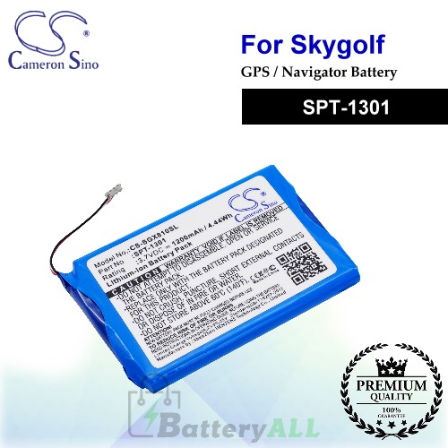 CS-SGX810SL For SkyGolf GPS Battery Model SPT-1301