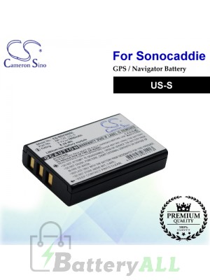 CS-SDV300SL For Sonocaddie GPS Battery Model US-S