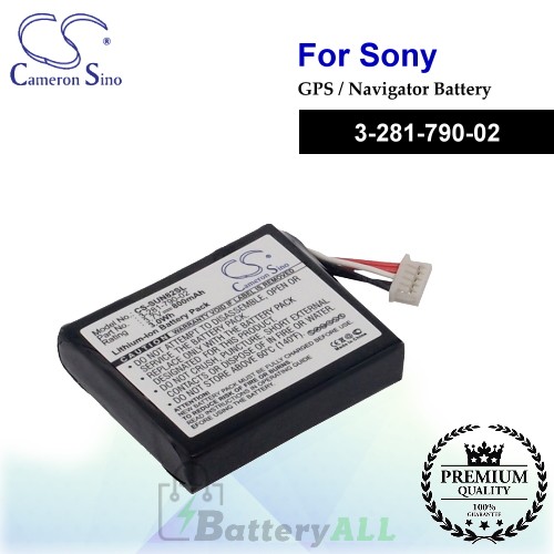 CS-SUN82SL For Sony GPS Battery Model 3-281-790-02