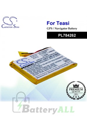 CS-TES200SL For TEASI GPS Battery Model PL784262