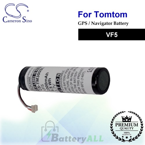 CS-TM300SL For TomTom GPS Battery Model VF5