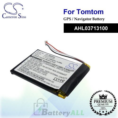 CS-TM920SL For TomTom GPS Battery Model AHL03713100