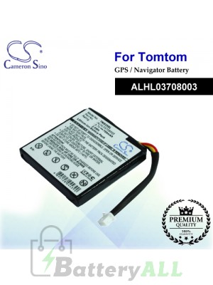 CS-TMS25SL For TomTom GPS Battery Model ALHL03708003