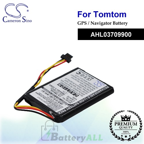 CS-TMV4SL For TomTom GPS Battery Model AHL03709900