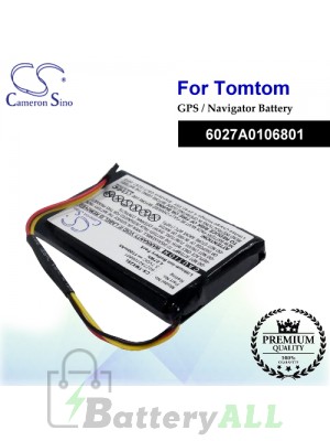 CS-TMX2SL For TomTom GPS Battery Model 6027A0106801